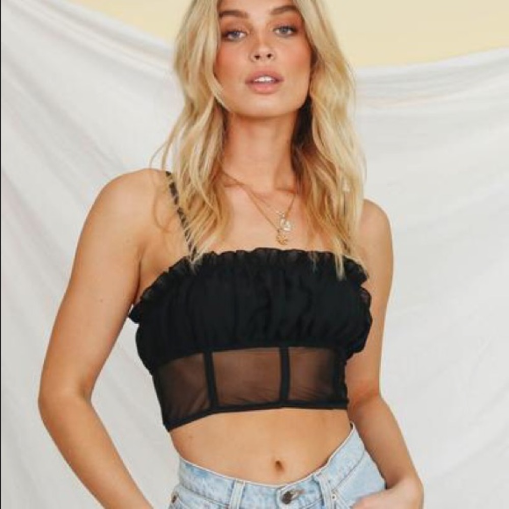 Paris Frill Cami in WHITE 🤍